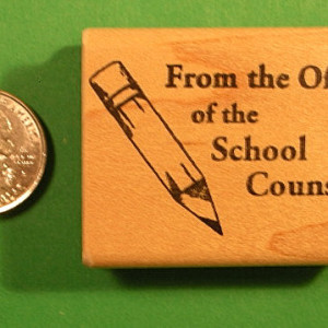 School Counselor (with pencil)