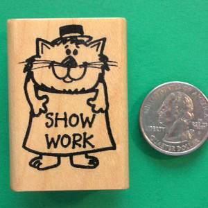 Show Work Cat